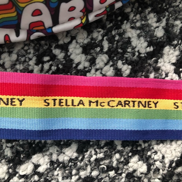 Stella McCartney Logo Rainbow Bum Bag Fanny Pack - Picture 8 of 14